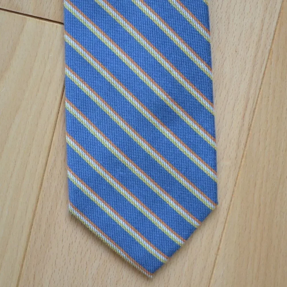 J Crew Blue Striped Tie